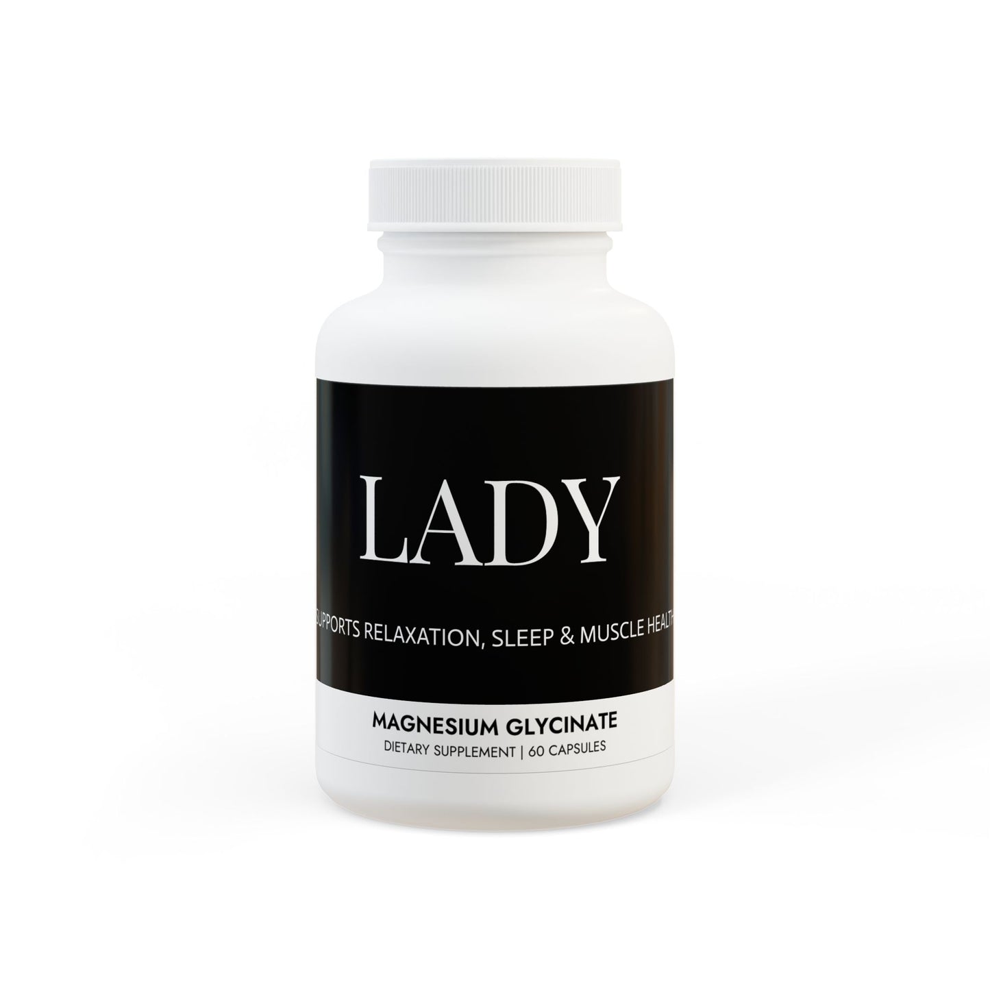 Magnesium Glycinate Supplement (60 Capsules)